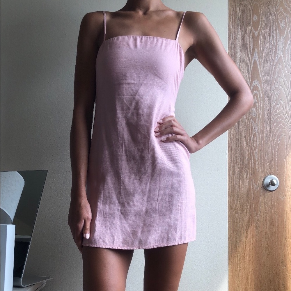 HELLO MOLLY BLUSH PINK DRESS